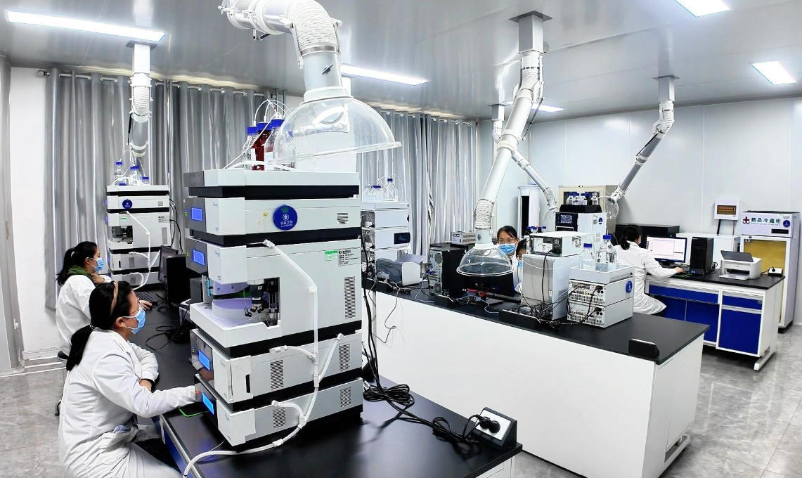 鑫煜制藥檢驗(yàn)中心。受訪企業(yè)供圖