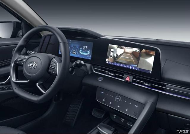 沉浸式座艙 北京現(xiàn)代發(fā)布新伊蘭特官圖