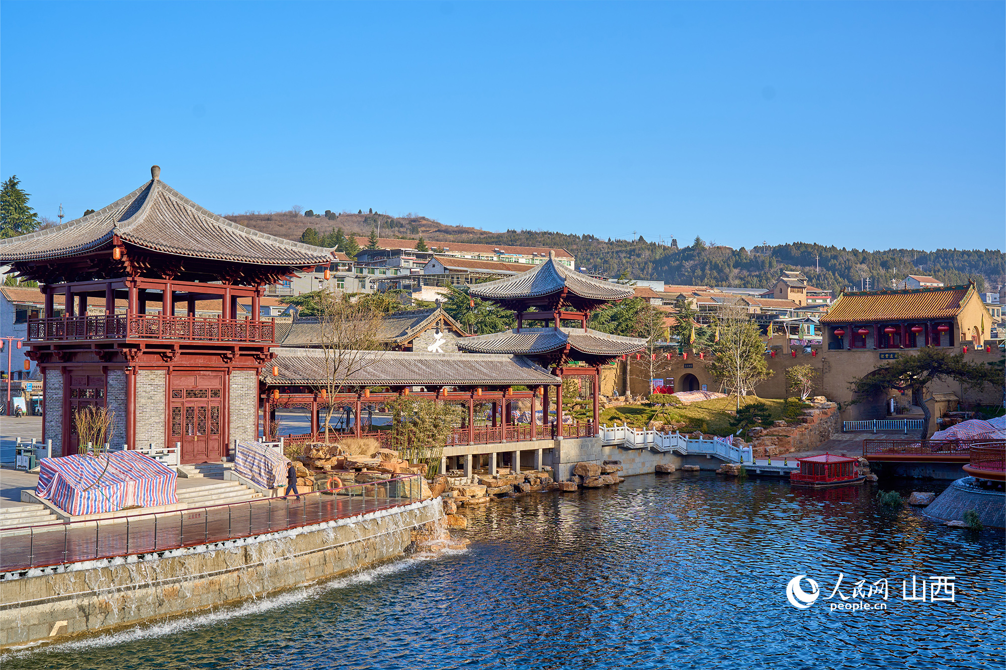 冬日里的山西省晉城市陽(yáng)城縣白巷里。人民網(wǎng) 張超寧攝
